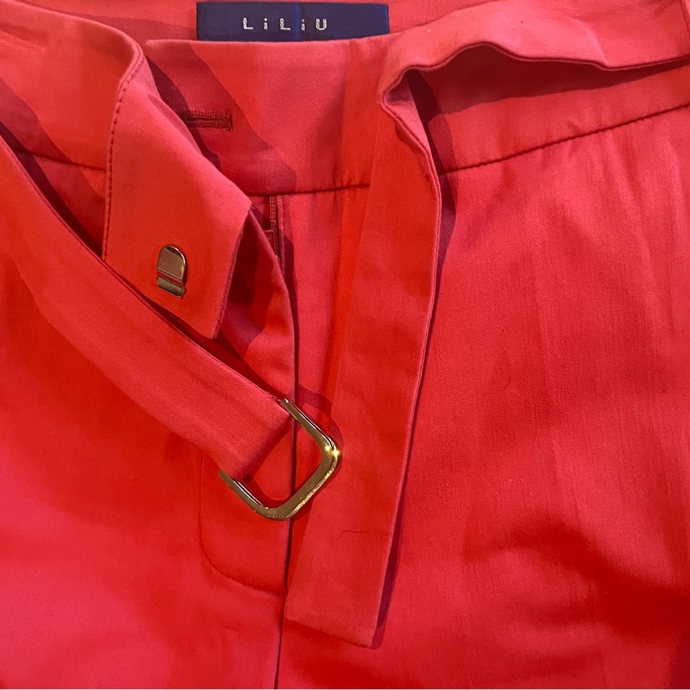 Liliu red-salmon Trousers. great design